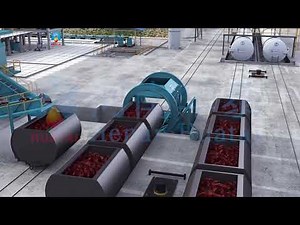 Palm oil production mill plant (palm oil processing machine)