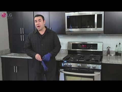 LG Range - How to Replace the Oven Light Bulb