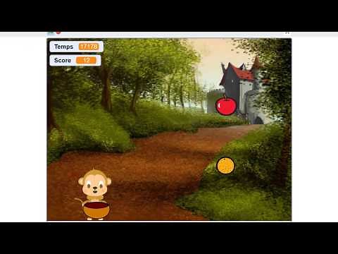 Tuto#4 : Comment réaliser un simple jeu avec Scratch 3 ( ramasseur de fruits)
