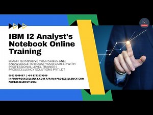 IBM I2 Analyst's Notebook Online Training | IBM i2 Analyst's Notebook: Training & Certification