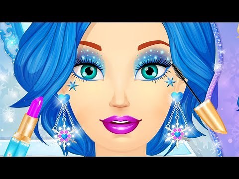 Ice Princess Prom Queen Makeup Dress UP & Beauty Hair Style Makeover For Girls Kids Games
