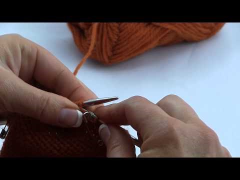 Knitting Basics Short Row Sock Heel