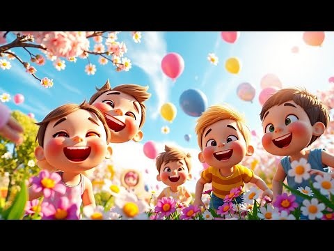 Spring is Here! | A Fun & Cheerful Springtime Poem for Kids