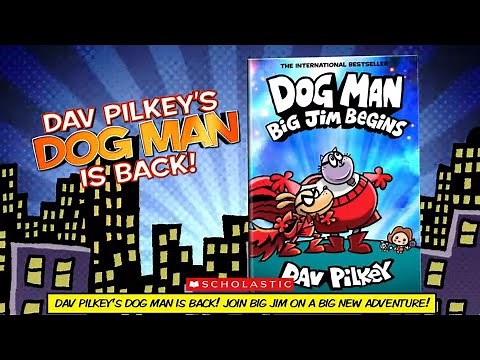 Dog Man: Big Jim Begins Book Trailer | Book by Dav Pilkey
