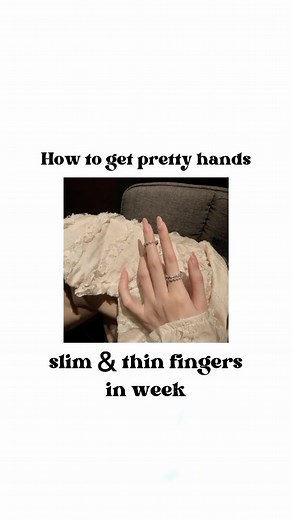 How to Get Pretty Hands and Slim Fingers with Hand Exercises