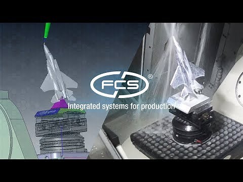 FCS System - 5 Axis Machining with FCS Modular Vise | Self Centering