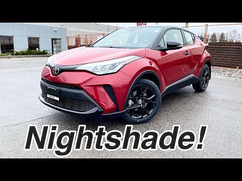 The 2021 Toyota CHR nightshade review!