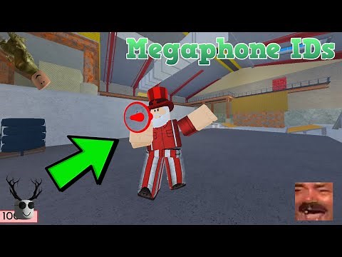 10 More Megaphone Audio IDs | Roblox Arsenal