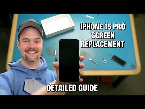 How to do the iPhone 15 Pro Screen Replacement