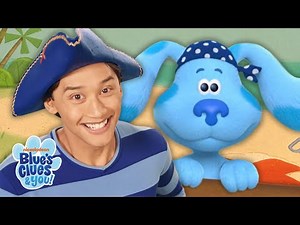 Pirate Treasure Hunt Skidoo w/ Josh and Blue! | Blue's Clues & You!