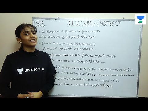 Discours Indirect | 12 Jan