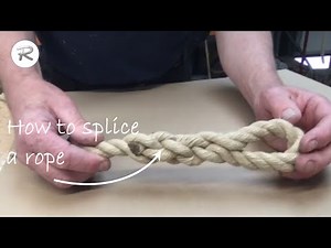 How to splice a rope (for an 'eye' or loop) - RopesDirect