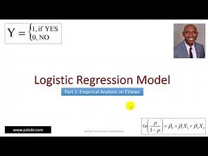 Logistic Regression 2 - EViews