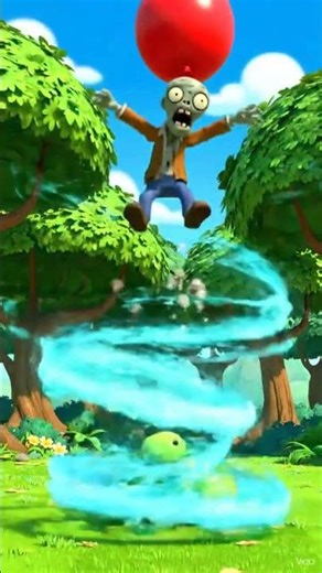 Windstorm! Blover Blows Away Zombie!