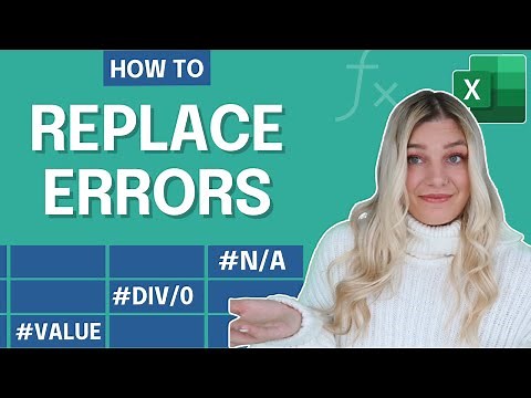How to Replace Errors in Excel (2 methods)