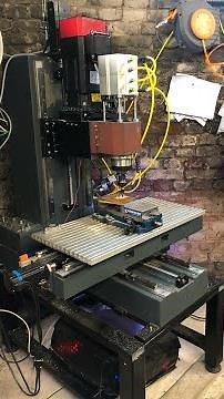 Diy Concrete Vertical Milling Machine VMC CNC