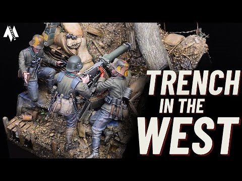 Creating a super DETAILED WW1 Trench Diorama (1918) | 1/35