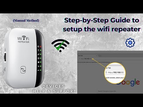 Step by Step Guide to setup the wifi repeater | wifi repeater configuration