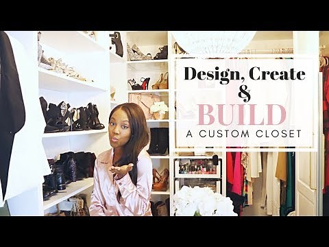 How to Design, Create and Build a Custom Master's Closet | DIY Dream Closet