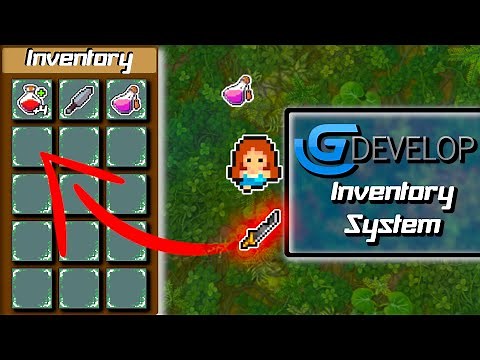 Create your own Inventory System - Full Inventory System Tutorial Using GDevelop 5