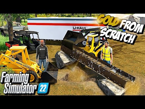 Starting a Gold Mining Operation with ‪@SquadGamersHD‬ on Yukon Valley