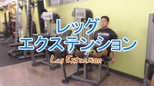 レッグエクステンションマシンのやり方や平均重量も確認！動画と解説