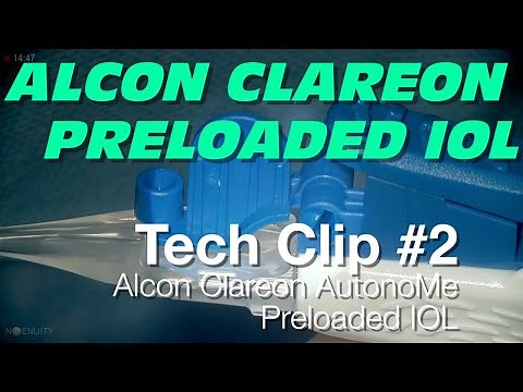 Tech Clip #2 - Alcon Clareon AutonoMe Preloaded IOL