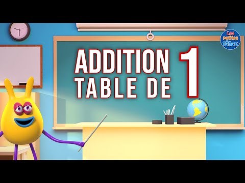Table d'addition de 1 + EXERCICES