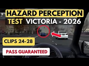 Hazard Perception Test 2026 | REAL HPT Clips & Guide VICTORIA #hazardperceptiontest #HPTVictoria