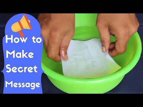 5 Ways to Make a Secret Note - wikiHow