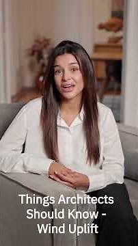 Things Architects Should Know - Wind Uplift