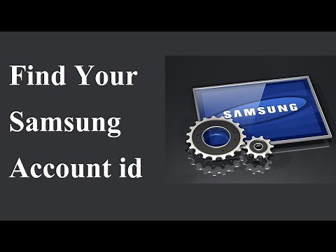 How to find Your samsung account id