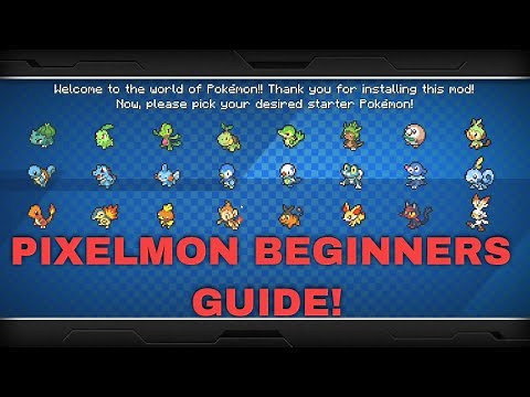 Minecraft Pixelmon Mod Getting Started Guide