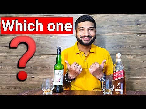 Johnnie Walker Red Label Vs Black & White Scotch Whisky | The Whiskeypedia