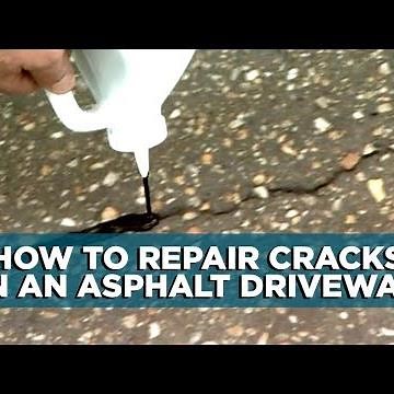 How to Repair Cracks in an Asphalt Driveway
