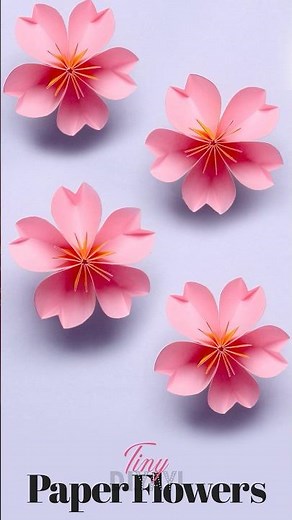 DIY Paper Flowers | Paper Craft | Easy Paper Flowers 🌸 #papercraft #paperflower #craftideas