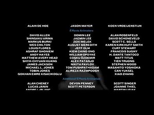 Monsters vs. Aliens (2002) End Credits/Closing Logos Scene