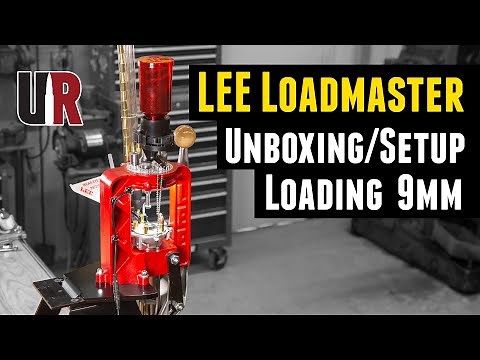 Lee Loadmaster Unboxing/Setup, Loading 9mm Start to Finish