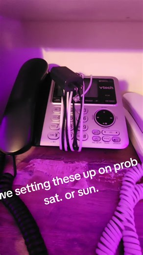 Setting Up Vtech and Panasonic Landline Phones