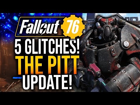 Fallout 76 - The Pitt Update! 5 GLITCHES! Unlimited Legendary Glitch! Infinite Scrip Exploit!