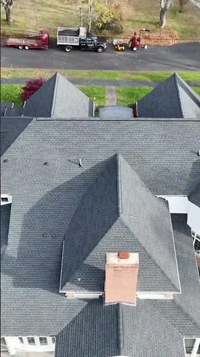 New GAF Timberline HDZ Charcoal roofing system.