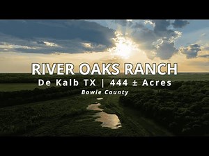 444± Acre Turnkey Hunting Ranch | Red River Frontage | DeKalb TX | Duck Ponds & Lake | Bowie County