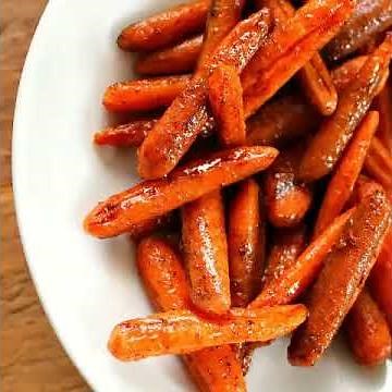 Honey Glazed Oven Roasted Carrots Recipe