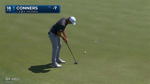 Corey Conners finishes with birdie at THE PLAYERS