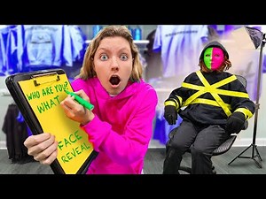 INTERVIEW LIE DETECTOR TEST on MYSTERY NEIGHBOR!!! (Face Reveal Clues Discovered)