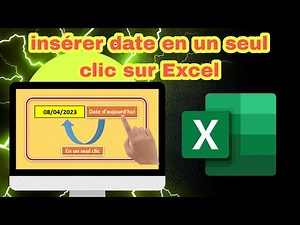 insérer date automatiquement dans une cellule excel