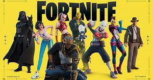 Fortnite Chapter 3 Season 3 Battle Pass skins, including Darth Vader, Adira, Malik, Sabina, and Evie