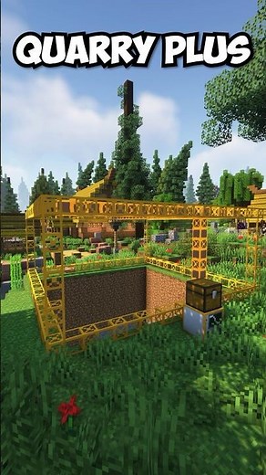 Add a Quarry to Minecraft!