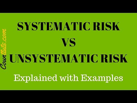 Systematic Risk vs Unsystematic Risk | Explained with Examples