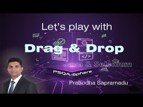 How to handle Drag and Drop functions using Selenium and Java